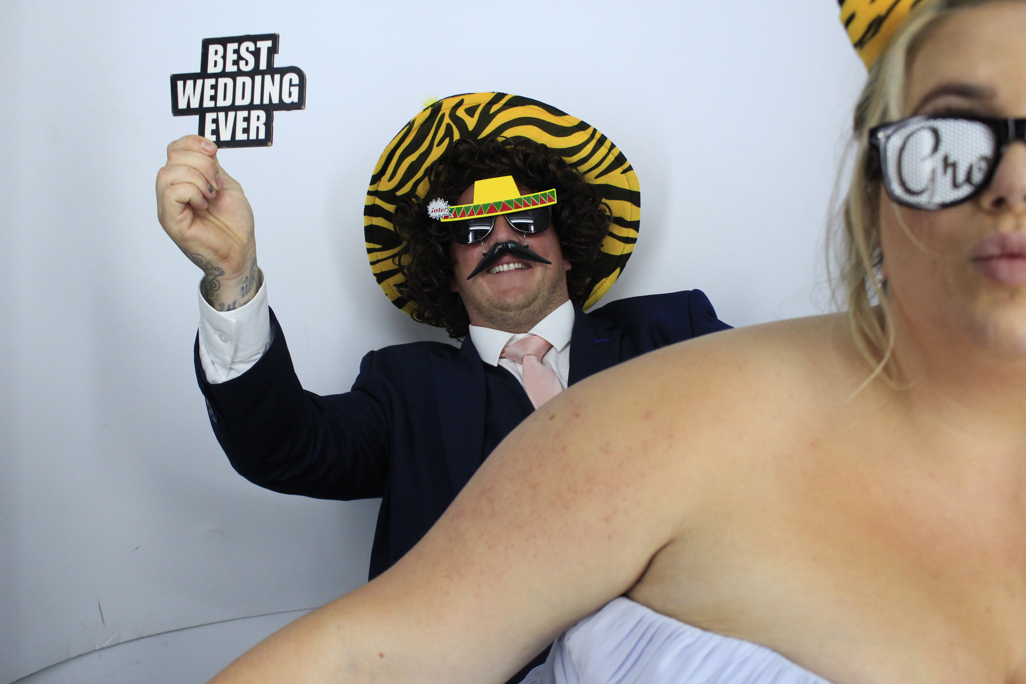 Mr & Mrs Hill's Wedding | View more photos from the event at gallery.myphotoboothexperience.co.uk/u/MyPhotoBoothExperienceLtd/Mr-Mrs-Hills-Wedding